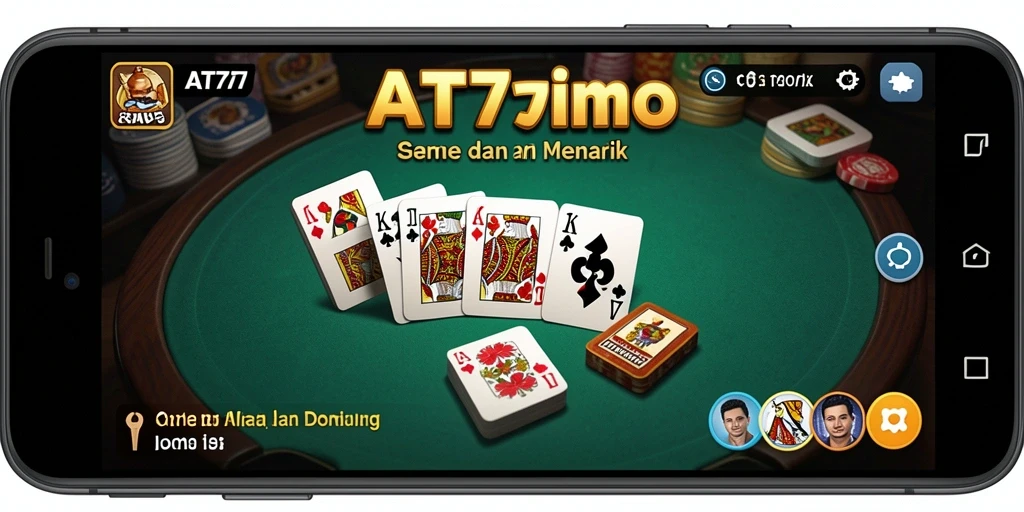 Screenshot AT777 menampilkan gameplay Domino yang seru dan menarik.