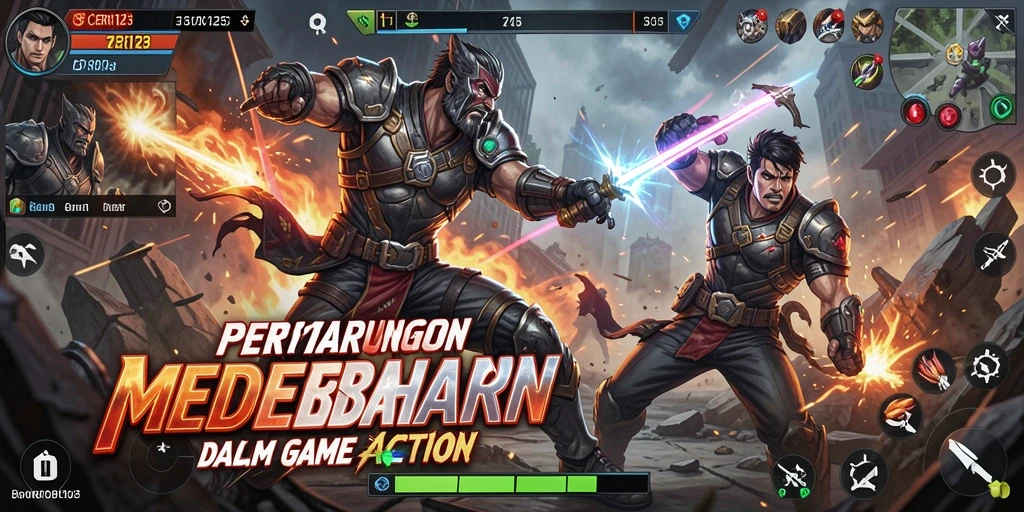 Gameplay CERI123 yang seru dan penuh aksi.