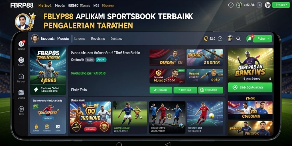 Screenshot FBRP88 menampilkan fitur taruhan olahraga yang menarik.