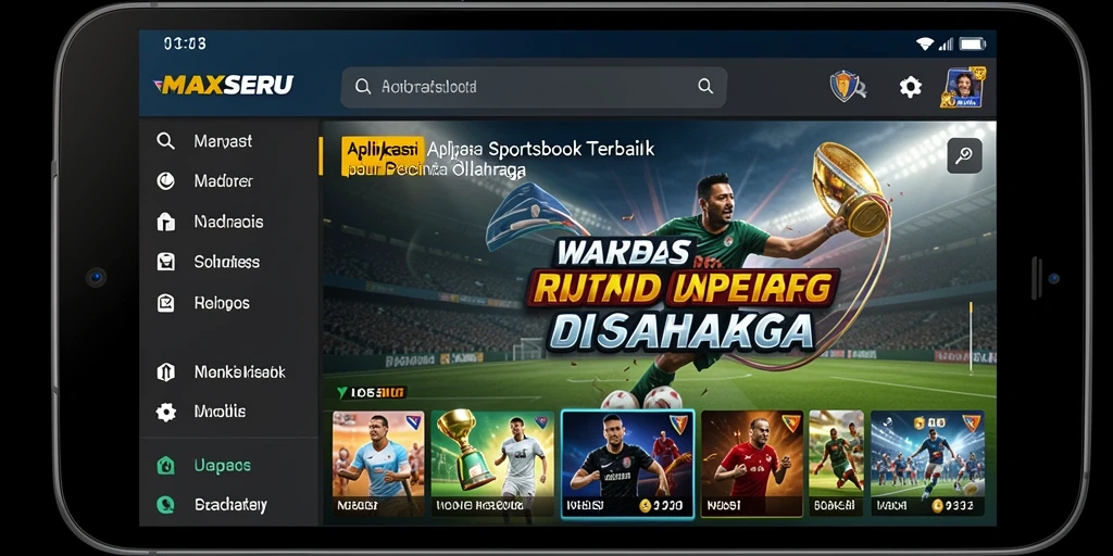 Tampilan gameplay menarik MAXSERU dengan berbagai pilihan taruhan.