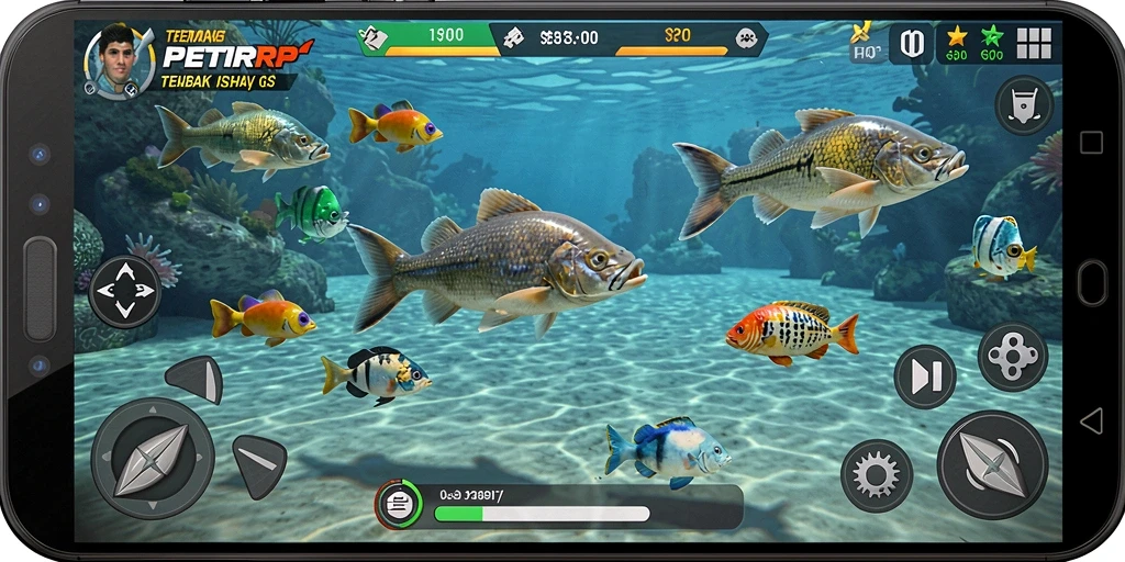 Tampilan gameplay PETIRRP yang seru dan penuh warna.