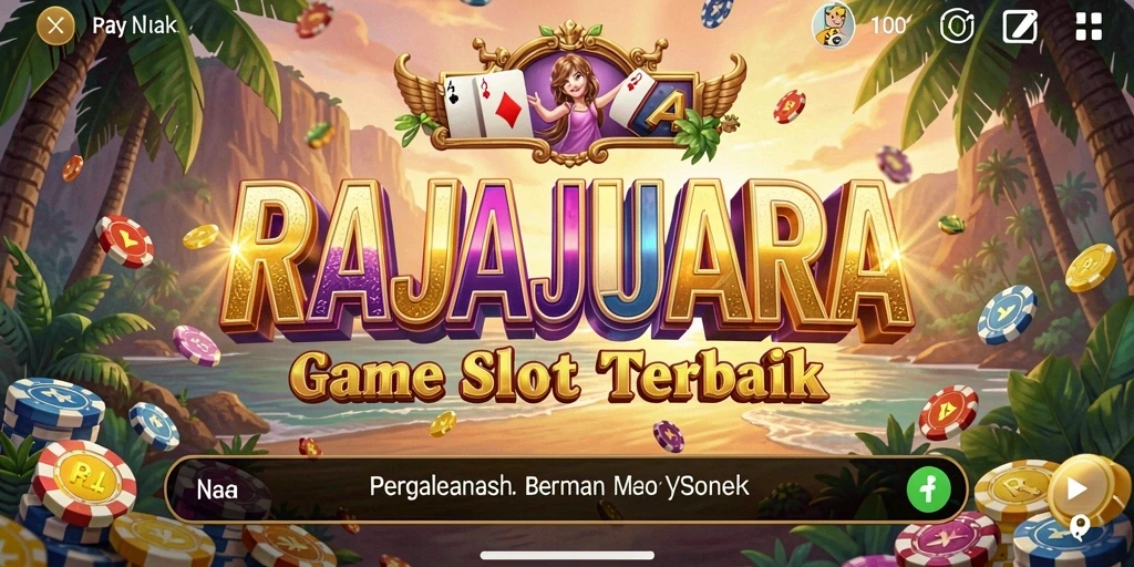 Tampilan gameplay menarik dari RAJAJUARA saat bermain slot.