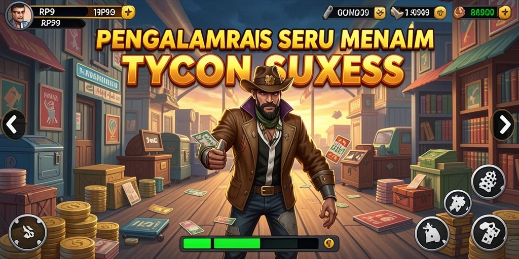 Tampilan gameplay Tycoon dalam RP99 yang menakjubkan.